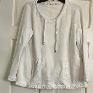 Soft Surroundings Ivory Knit Top